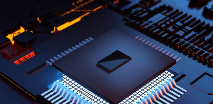 Close up of circuit board